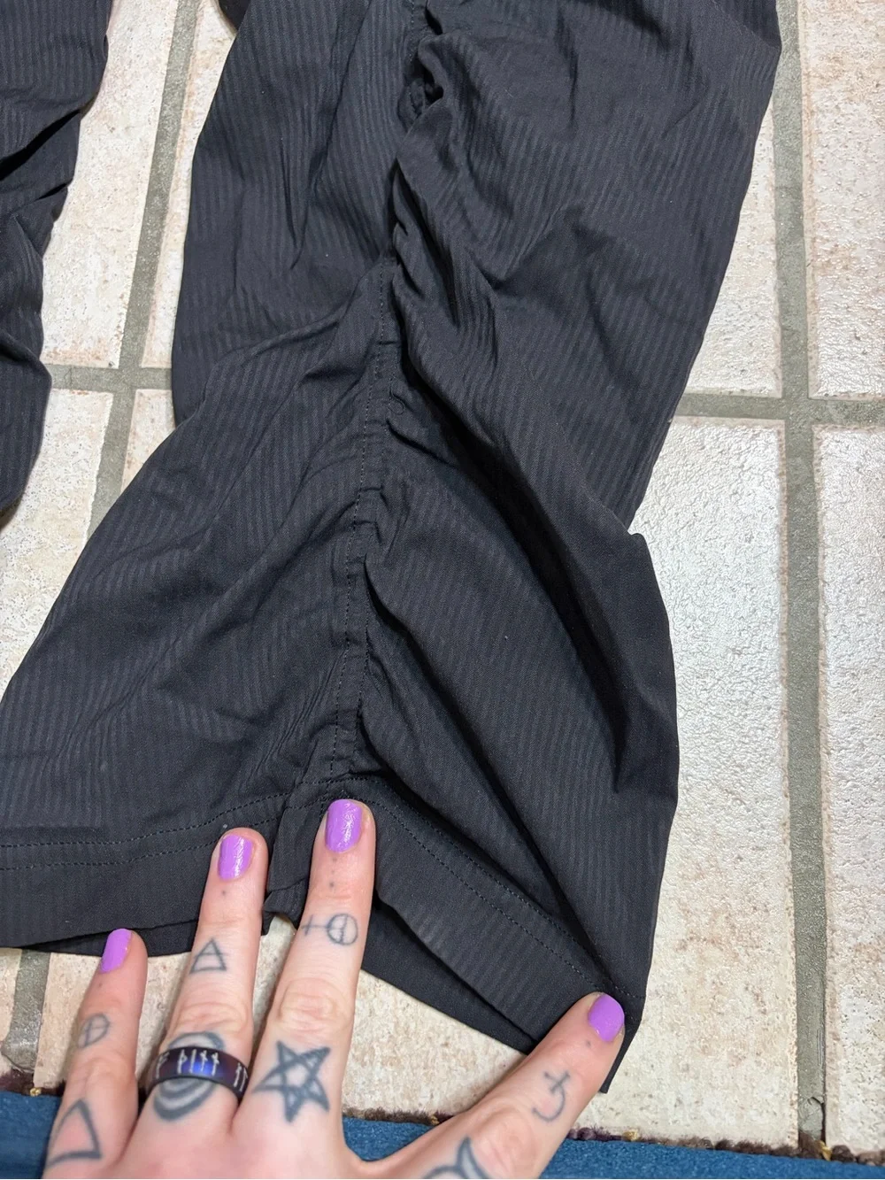 NWT Lululemon Dance Studio Slim-Fit High-Rise Flared Pant (Black) Size XXXS